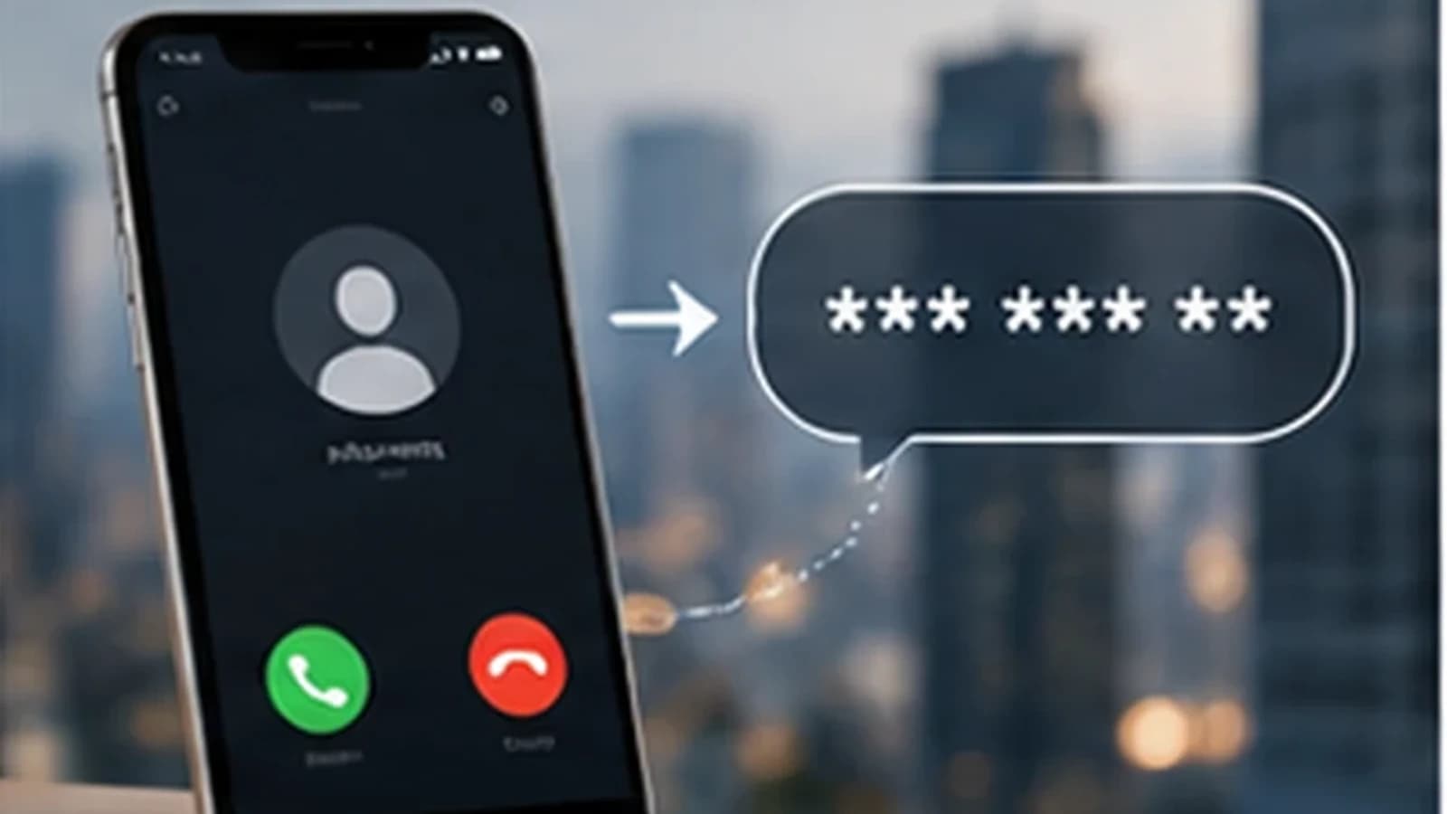 Telefon numarasının görüşme ekranında maskelenmiş şekilde gösterilmesi